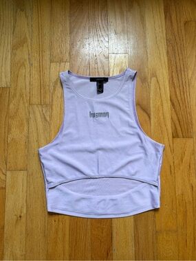 Forever 21 Lavender Cropped Tank Top